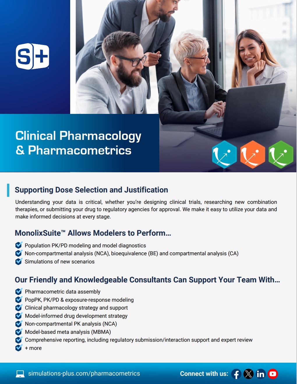 Clinical Pharmacology & Pharmacometrics Software and Services Flyer ...