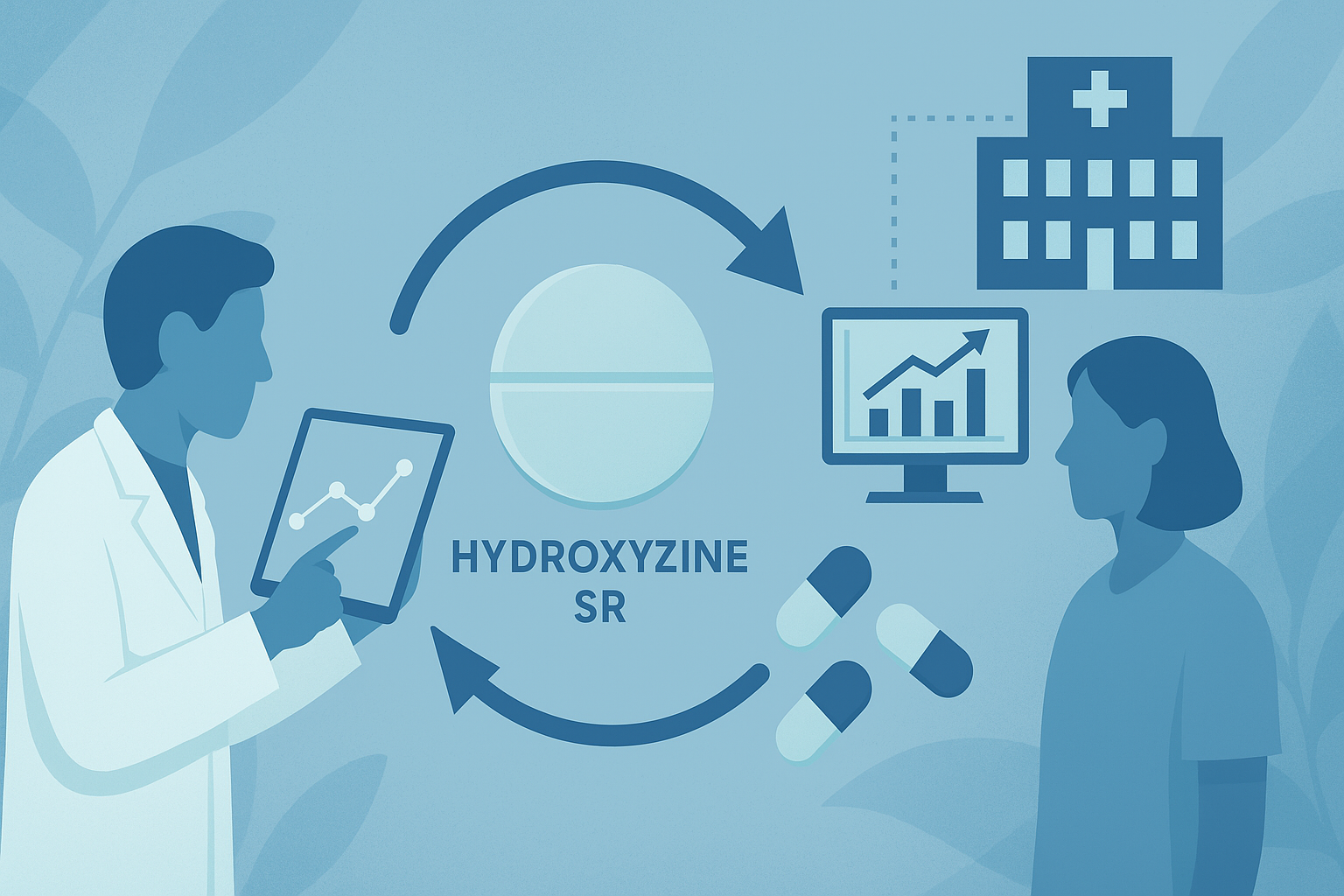 From Lab-to-Clinic with Model Informed Formulation Development: a Case Study of Hydroxyzine SR Tablets