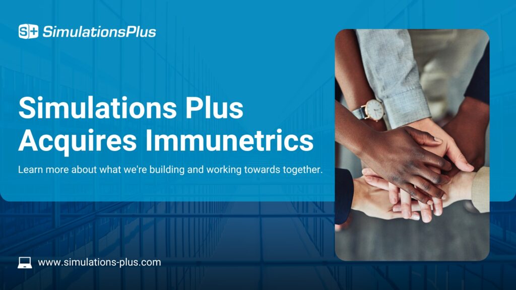 Simulations Plus Acquires Immunetrics