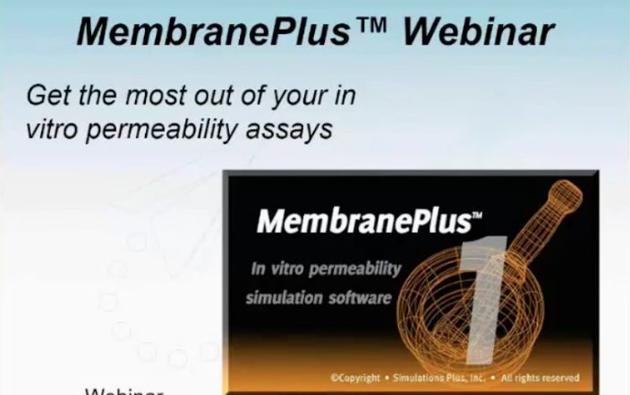 MembranePlus™ Webinar – Getting the Most out of Your In Vitro Permeability Studies