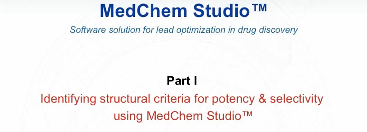 Identifying Structural Criteria for Potency using MedChem Studio™