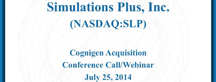 Cognigen Acquisition