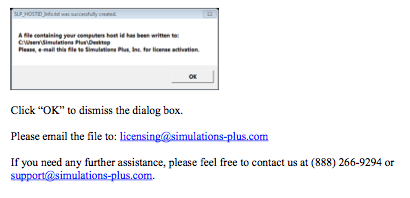 Manually collecting the host ID